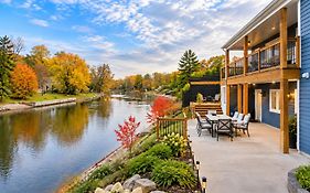 Luxury Riverfront Villa Walk To Beach